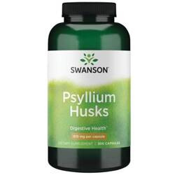 Swanson Psyllium Husk 610 mg 300 kapslí