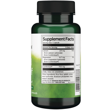 Swanson Acid Relief Comforteze 700 mg 60 kapslí