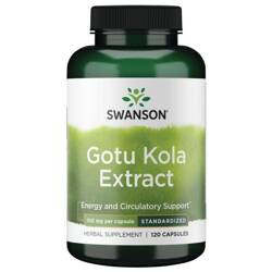 Swanson Gotu Kola Extract 100 mg 120 kapslí