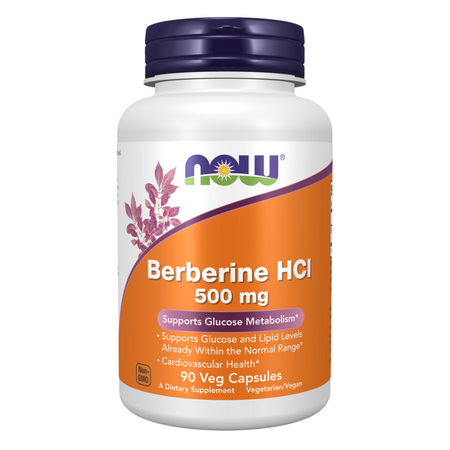 Now Foods Berberine HCl 500 mg 90 kapslí