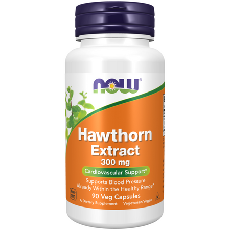 Now Foods Hloh (Hawthorn) 300 mg Extract 90 kapslí