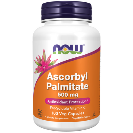 Now Foods Ascorbyl Palmitát 500 mg 100 kapslí