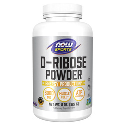 Now Foods D-Ribose Powder 227 g