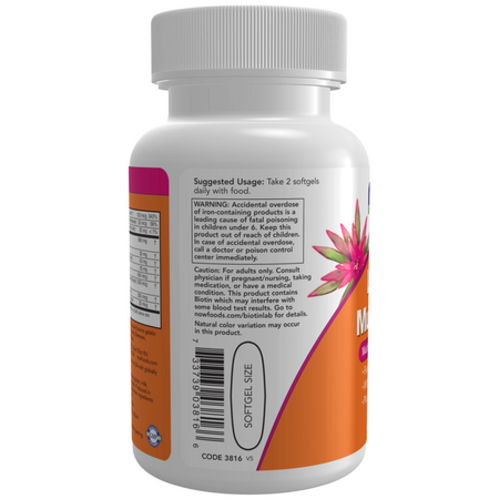 Now Foods Liquid Multi Gels 180 kapslí